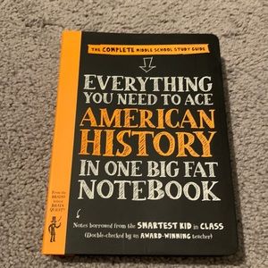 Big fat American history notebook educational book